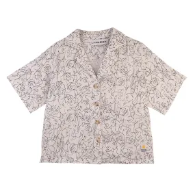 Abel Shirt in Squiggle by L.F.Markey - Last Ones In Stock - UK 12-14