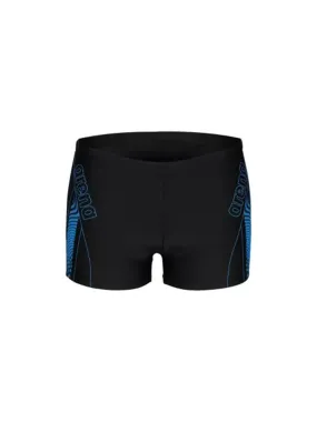 Arena Costume a pantaloncino aderente da piscina da uomo con stampa 005793580 nero-turchese