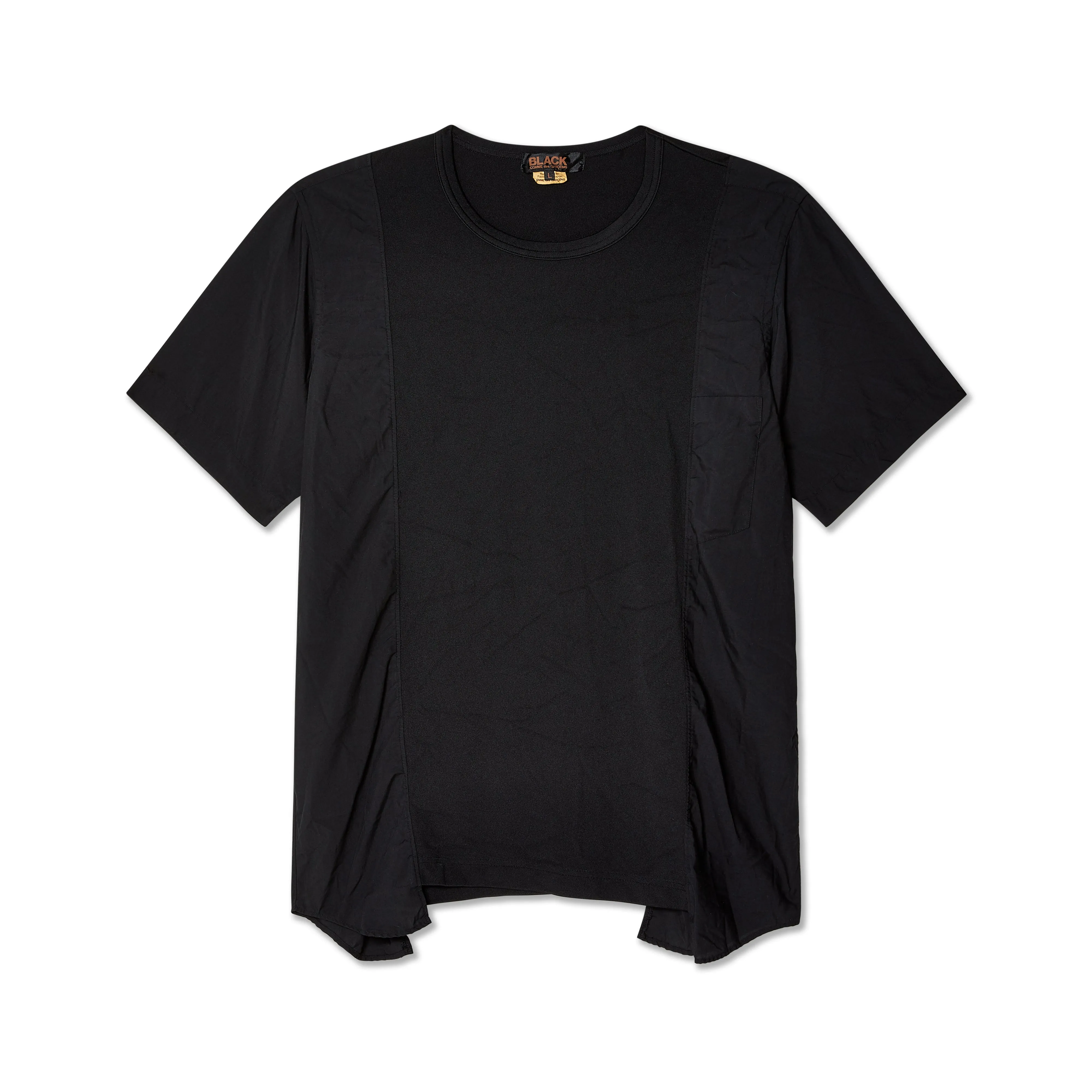 Black Comme Des Garçons - Paneled Blouse - (Black)