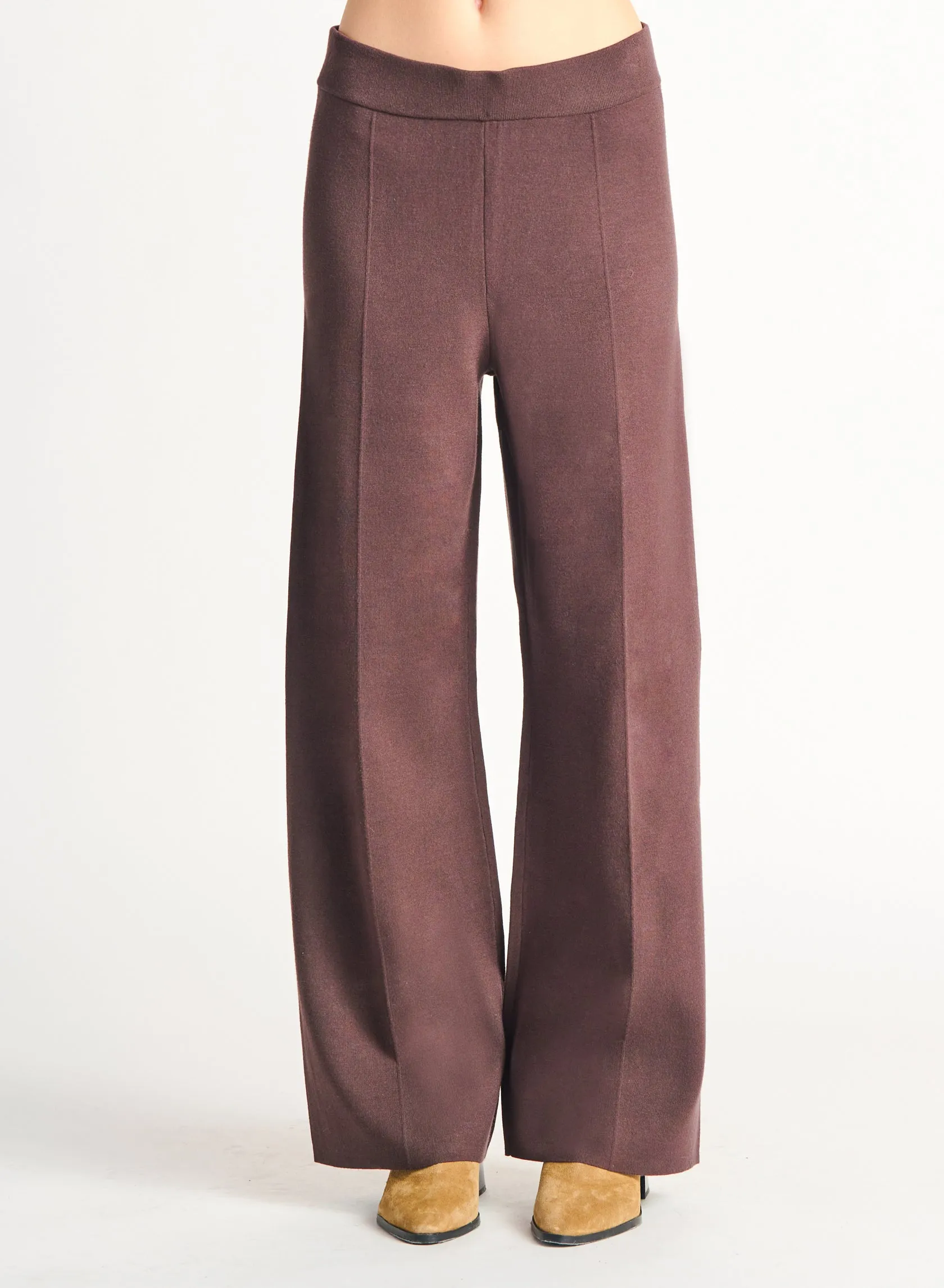 Cadence Wide Leg Sweater Pant