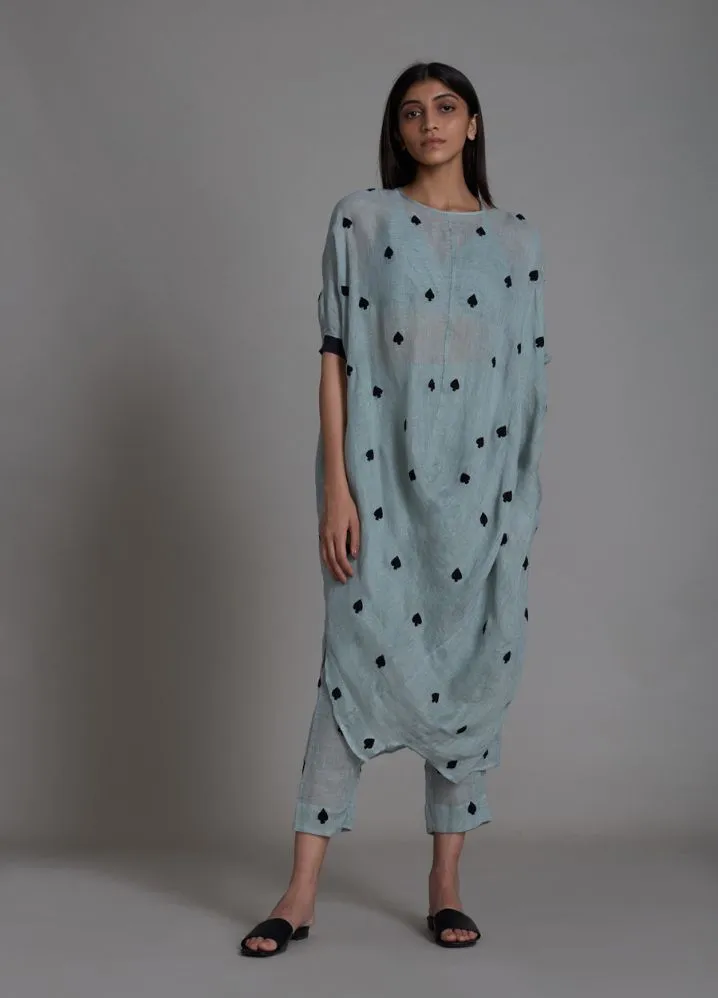 Call Dress- Greyish Blue