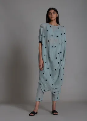 Call Dress- Greyish Blue