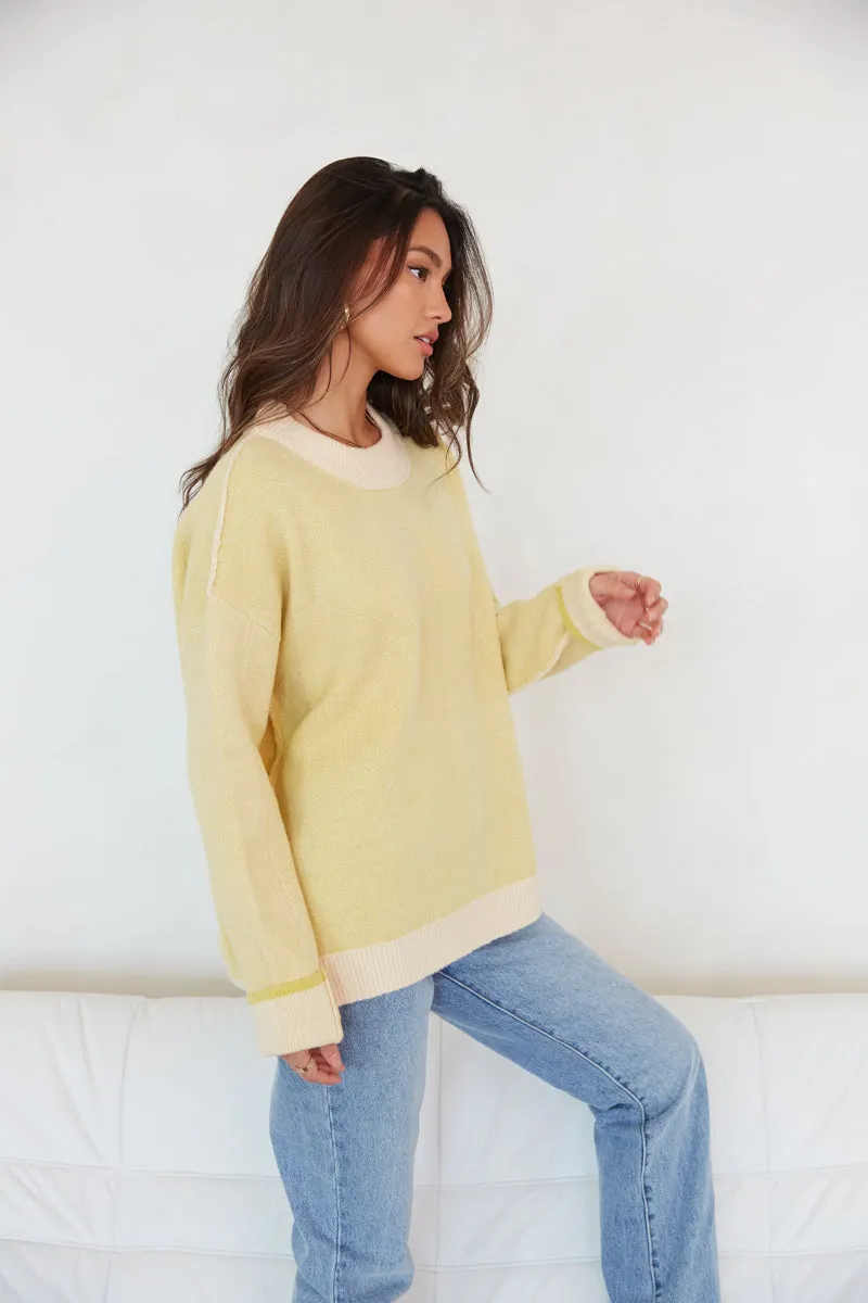 Carissa Reversible Colorblock Sweater