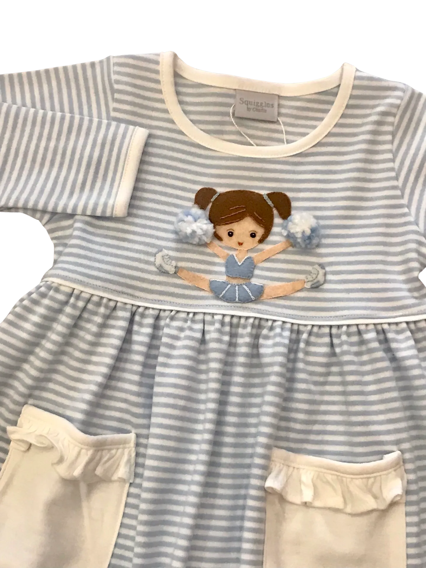 Cheerleader Blue Popover Dress