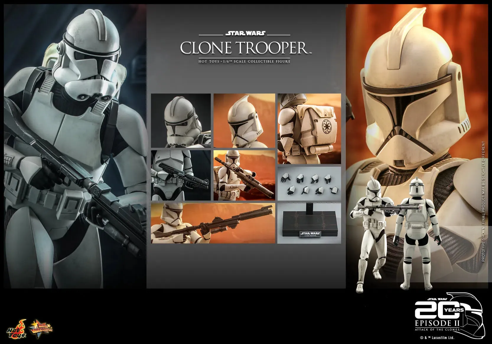 Clone Trooper: Star Wars: Attack Of The Clones: MMS647