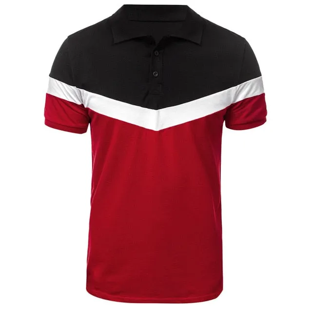 clothing Short Sleeve Quick-Dry Golf Polo Shirt Men