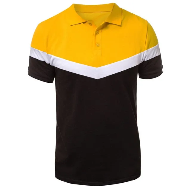 clothing Short Sleeve Quick-Dry Golf Polo Shirt Men