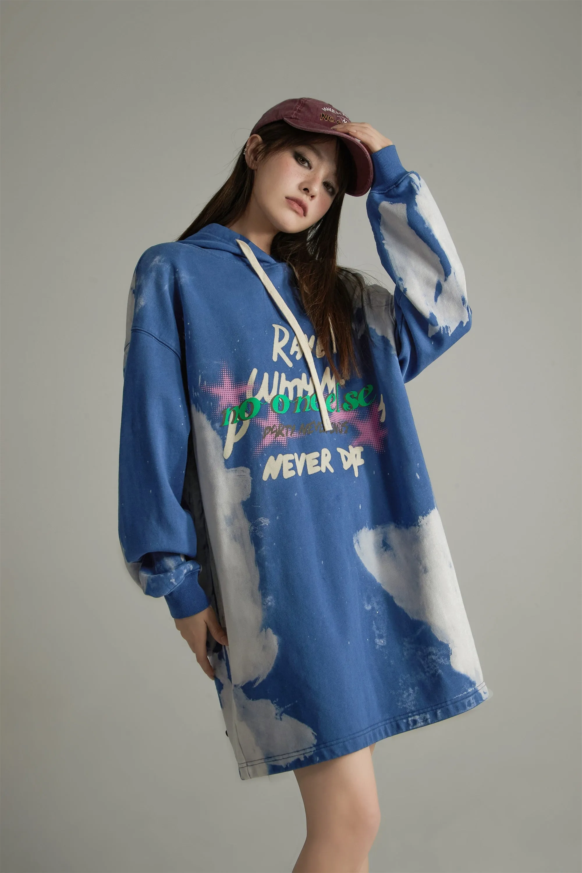 Cloud Loose Fit Hoodie Dress