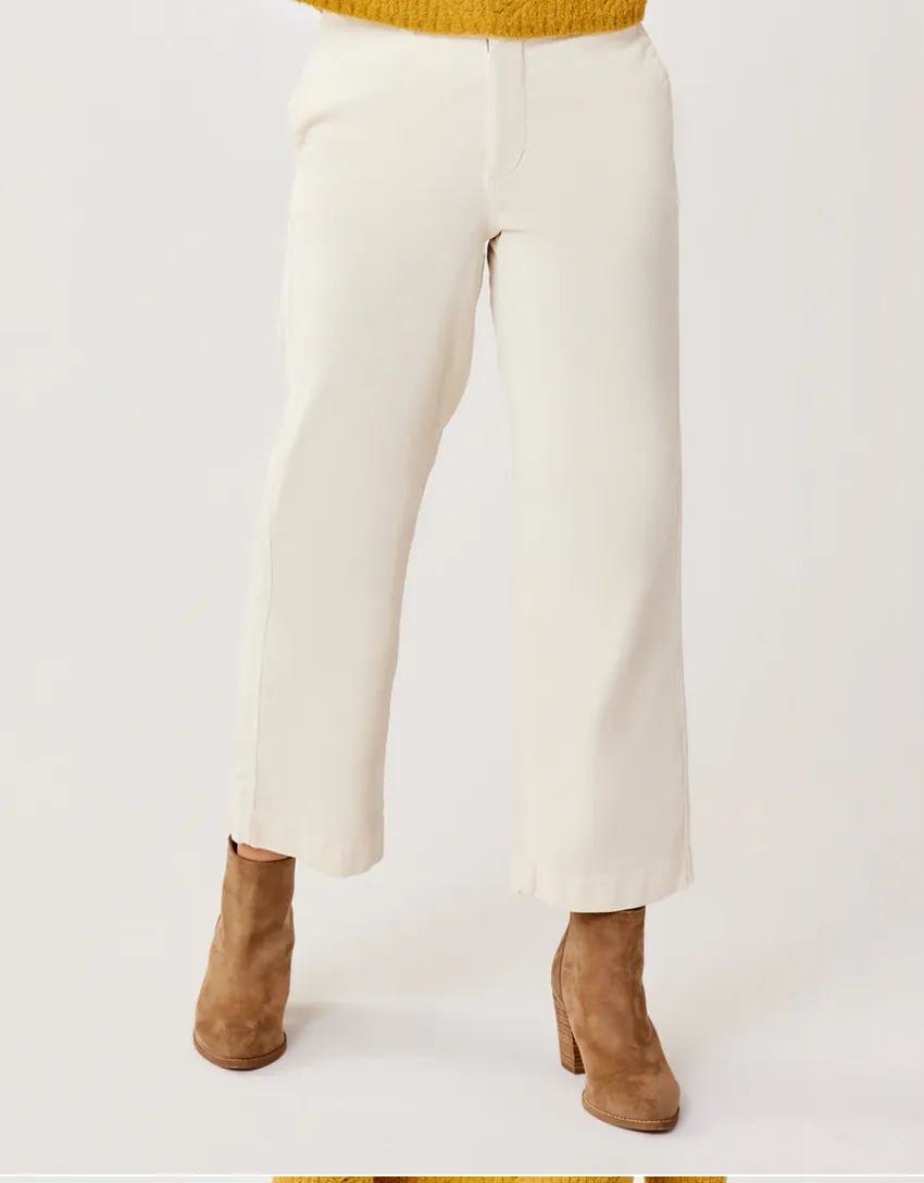 D Rex Wide leg pant - birch