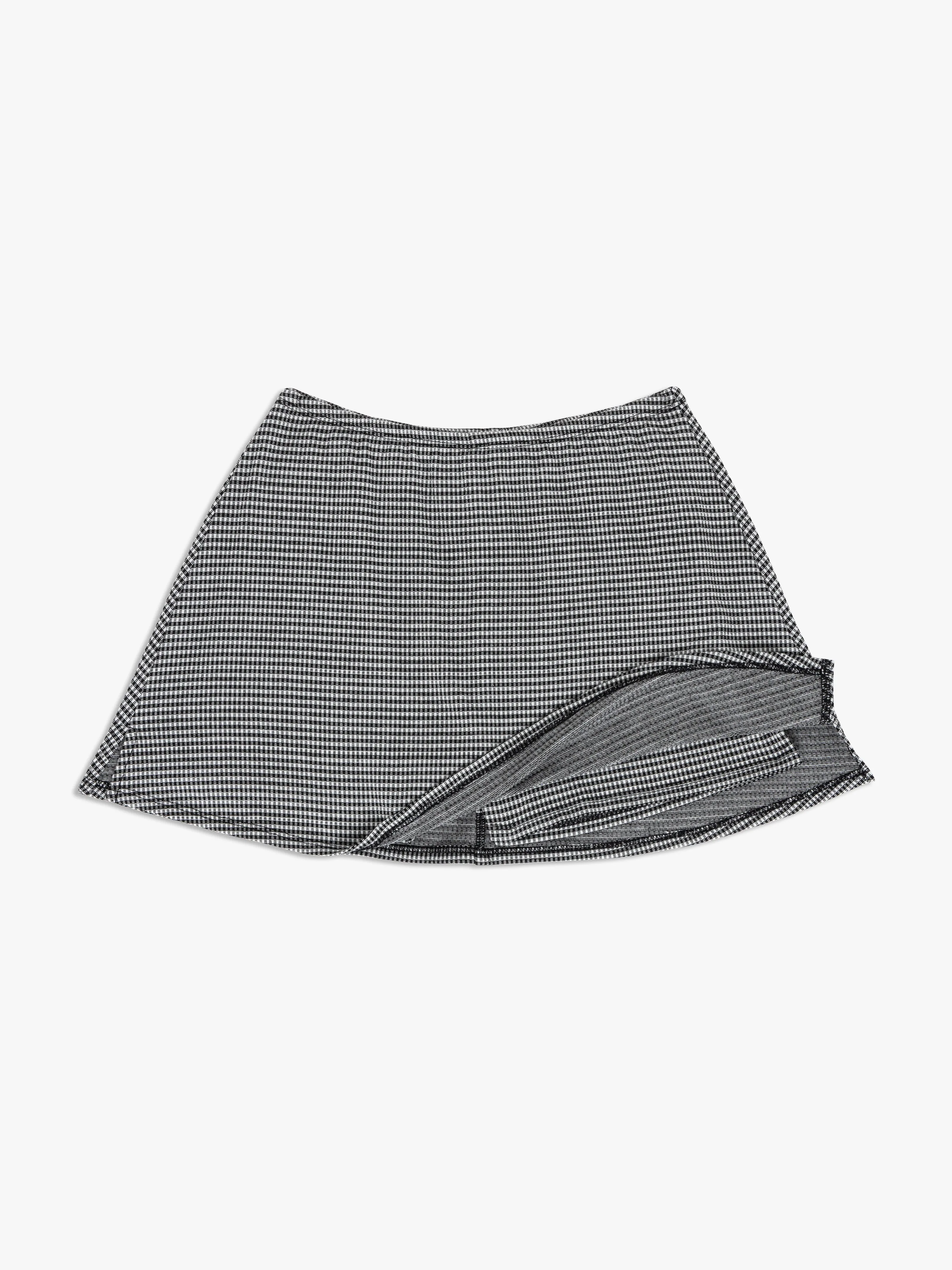 Darcy Skort - Caviar Gingham