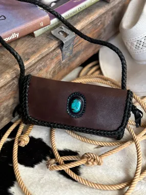 Darling Blue Eyes Leather Bag