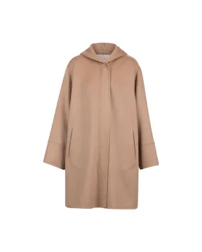 Doppio Cashmere Con Zipper Coat