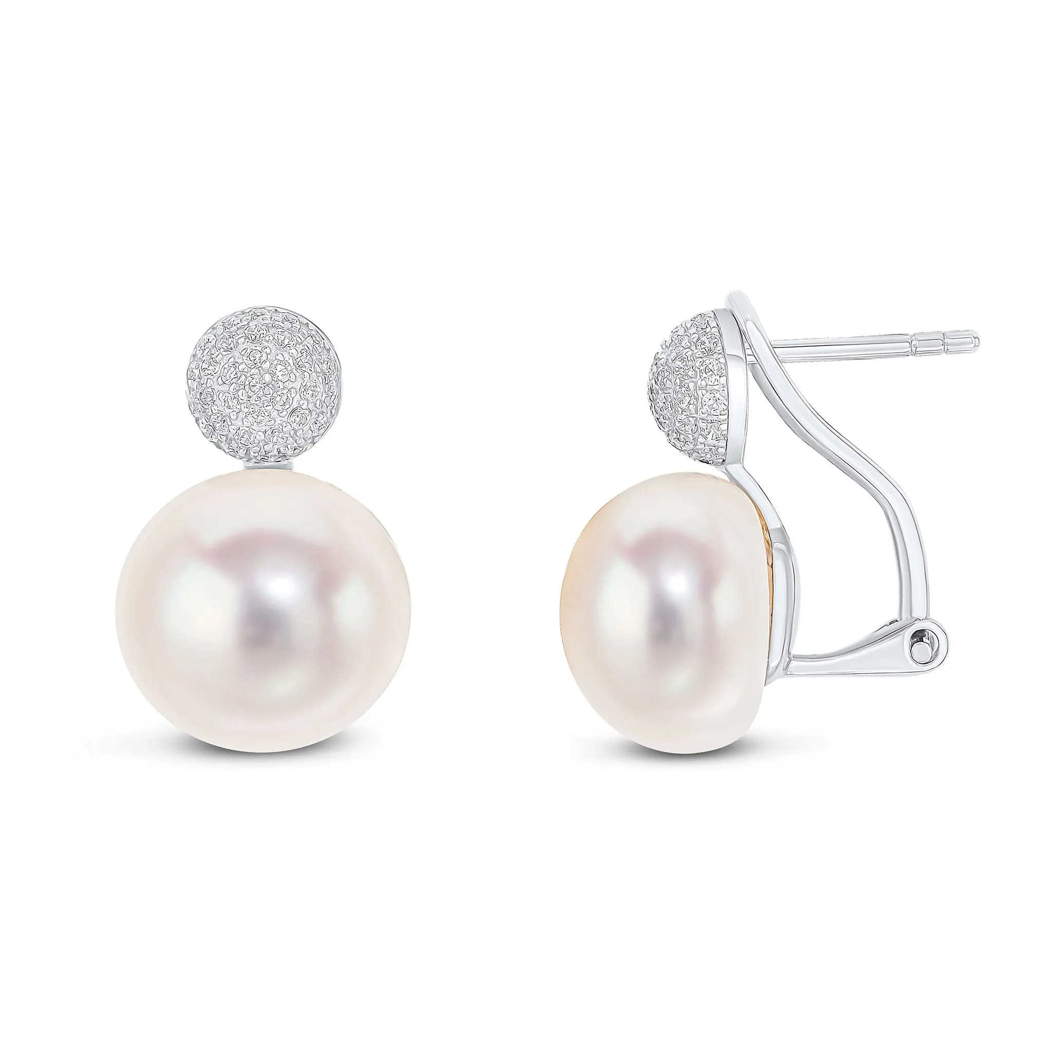 Judith Earrings (Rhodium)