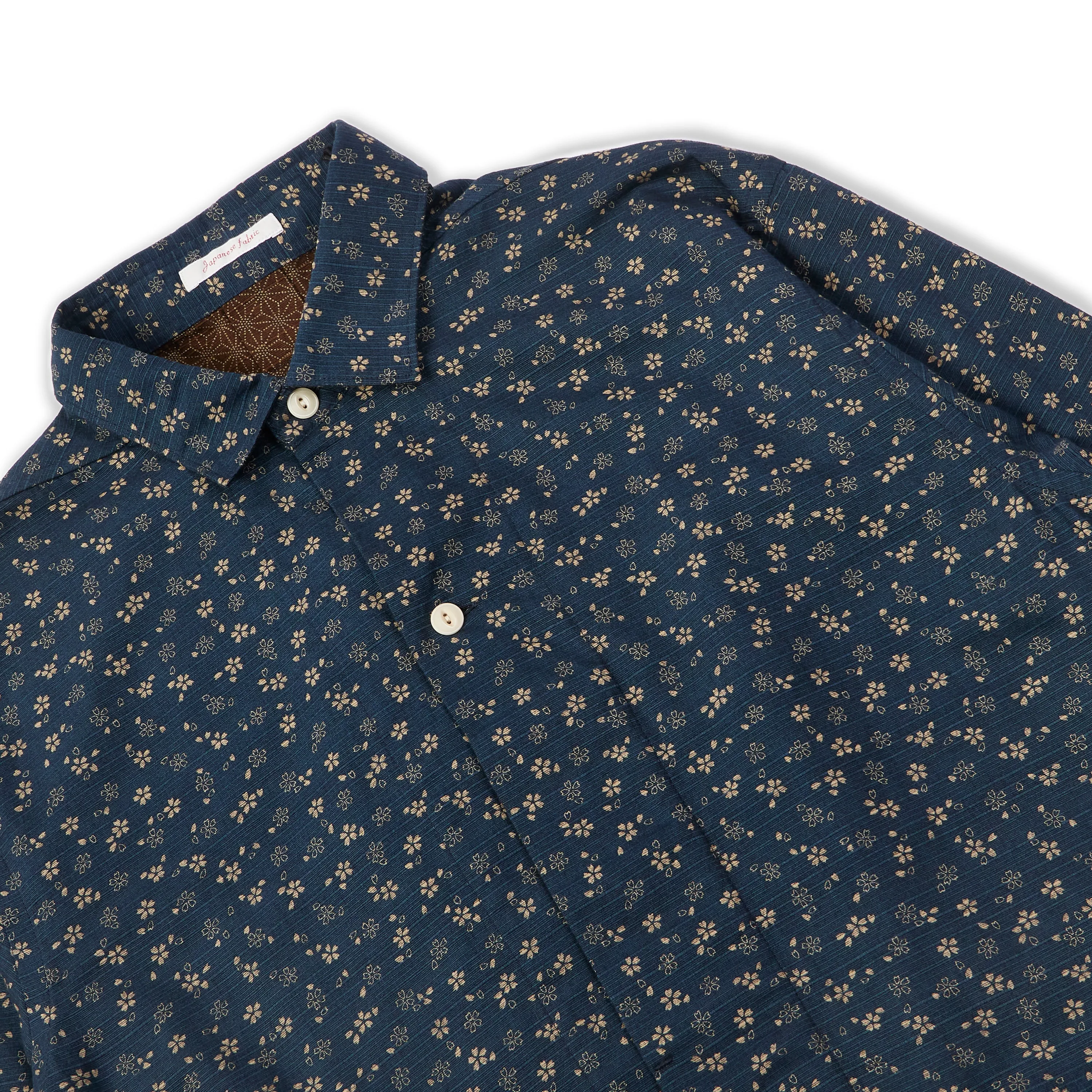 Kimi Shirt - Double Print Navy