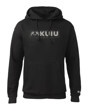 KUIU Topo Block Logo Hoodie | Black