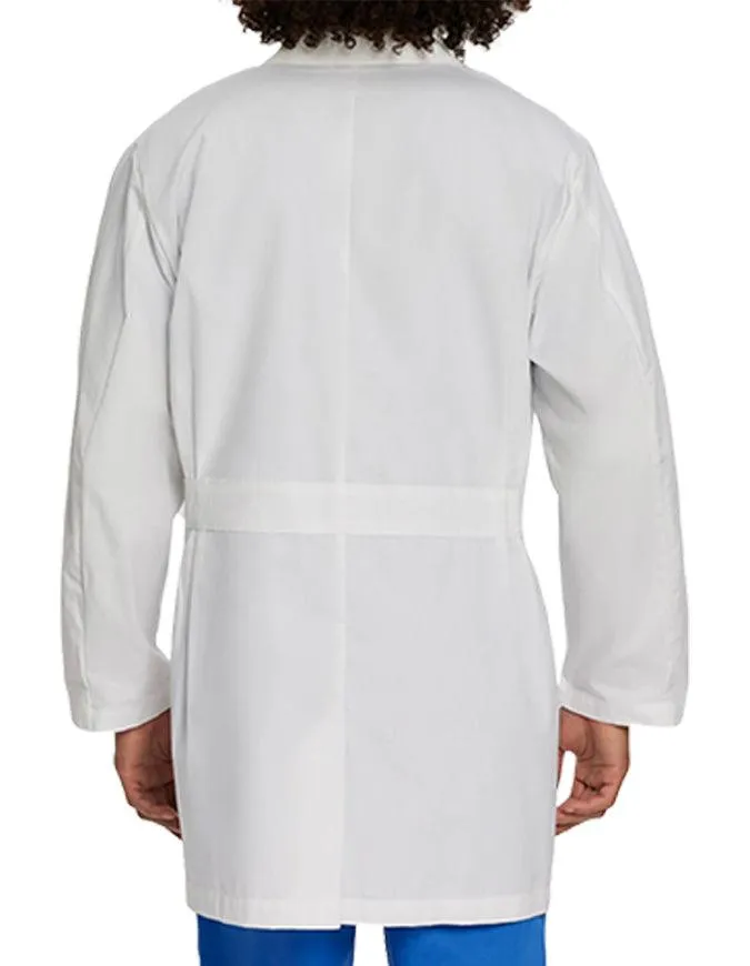 Landau 35 Inch Men's Three Pockets Long Medical Lab Coat