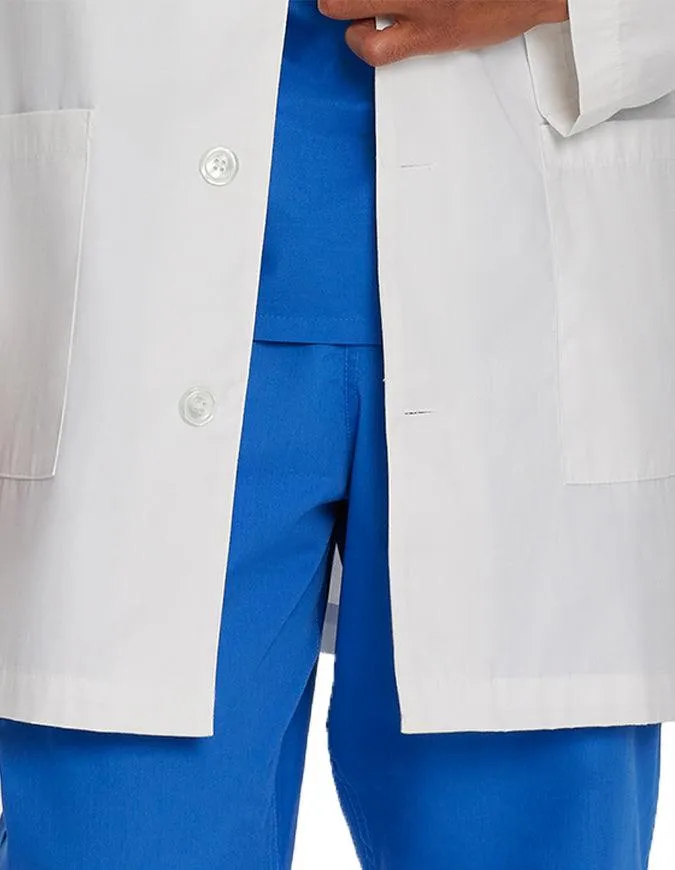 Landau 35 Inch Men's Three Pockets Long Medical Lab Coat