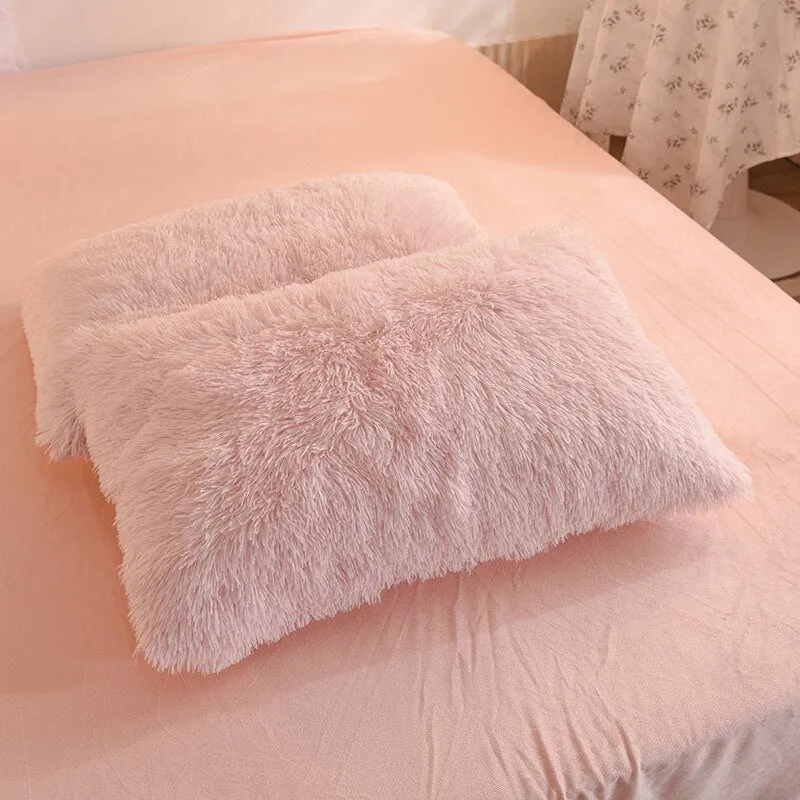 Luxury Plush Autumn & Winter Bedding Cover Set