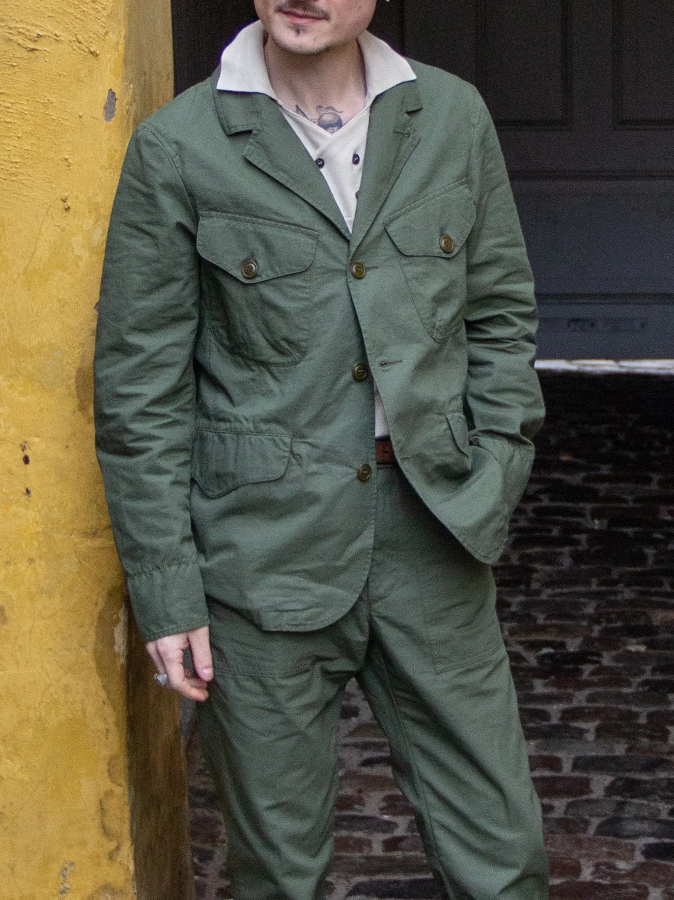 Manifattura Ceccarelli, Bush Jacket, Olive