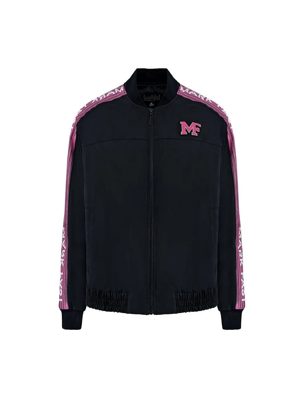 MARK FAST Women MF Passion Flamingo Zip Up Baseball Jacket