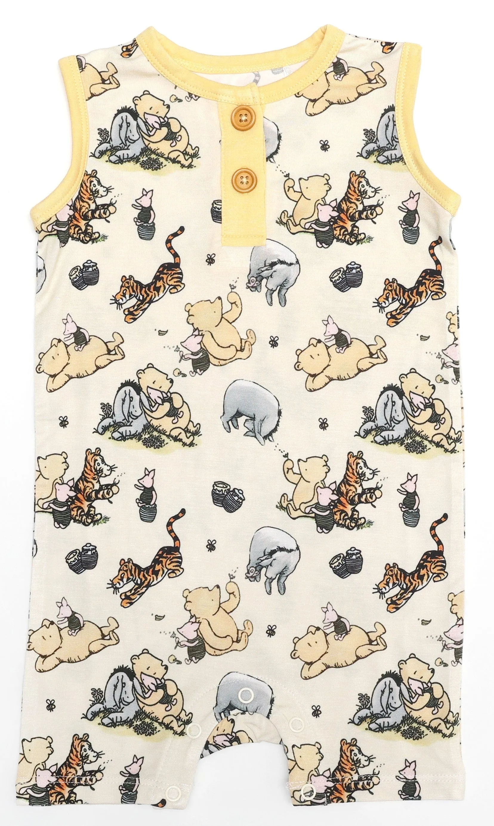 Pooh 100 Acres - Bamboo Baby Tank Romper