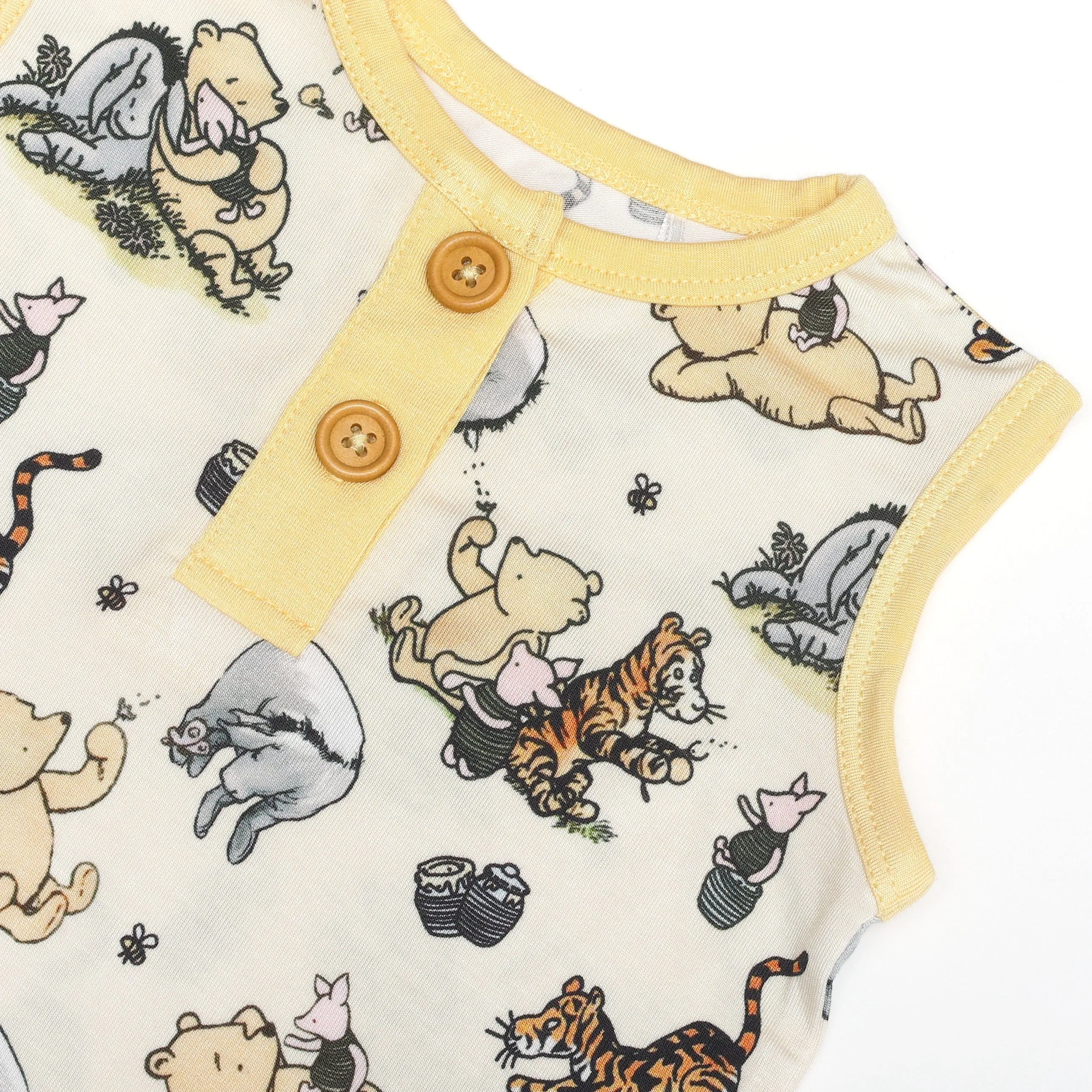 Pooh 100 Acres - Bamboo Baby Tank Romper