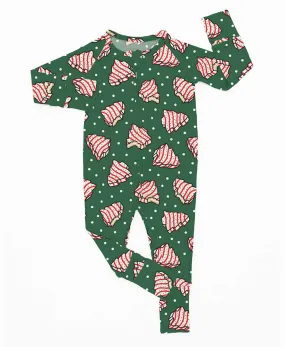 [Pre Order] Holiday Classics Tree Cakes - Bamboo Zippy Romper (EST SHIP LATE OCT)