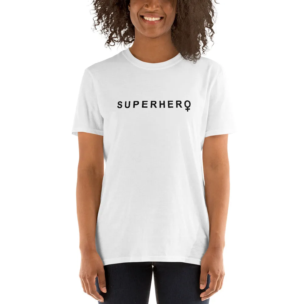 THE ESSENTIAL BOYFRIEND TEE WHITE SUPERHERO